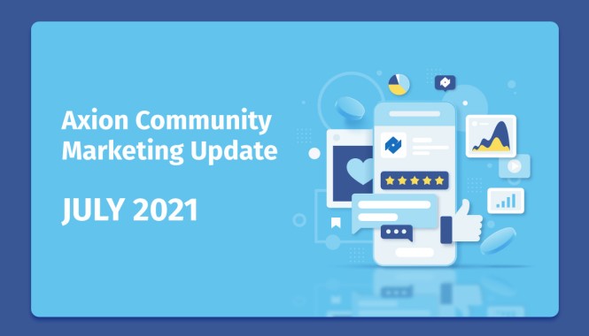 axion marketing update with social community budget presentation